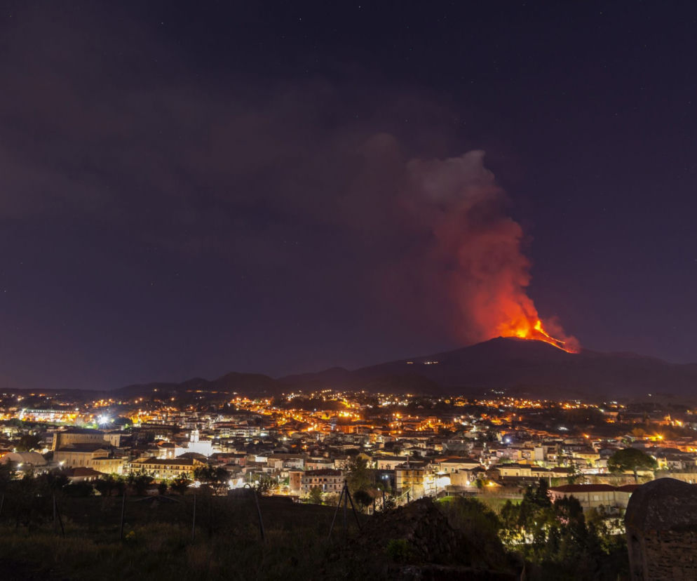Etna. Wulkan gigant znowu wybucha w Europie!