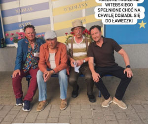 Ranczo nowy sezon 11. Pietrek (Piotr Pręgowski), Hadziuk (Bogdan Kalus), Solejuk (Sylwester Maciejewski), Tomasz Witebski (Jacek Kawalec)