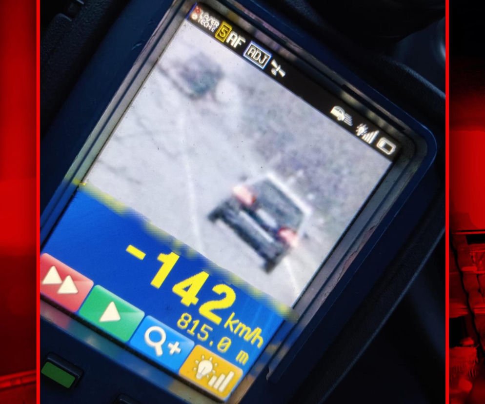 Myślał, że przechytrzy policję. Wcisnął gaz po minięciu patrolu. To był błąd!