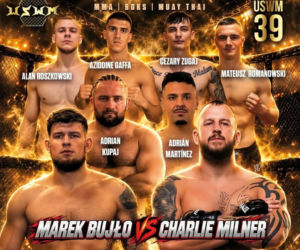 USWM 39. Fighterzy z Hiszpanii i Anglii zawalczą na gali MMA w Białymstoku