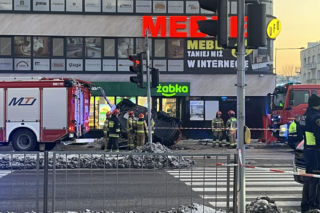 Wypadek na Pradze-Południe (19.01.2026)