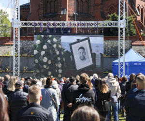 Ból, rozpacz, łzy. Poruszające sceny na pogrzebie Łukasza Litewki