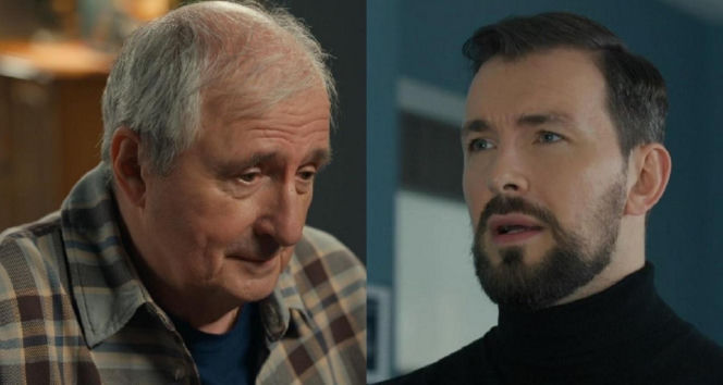 Barwy szczęścia, odcinek 3271. Krzysztof Jaworski (Jacek Kałucki), Marcin Kodur (Oskar Stoczyński)