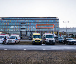 Szpital tymczasowy w Amber Expo w Gdańsku 