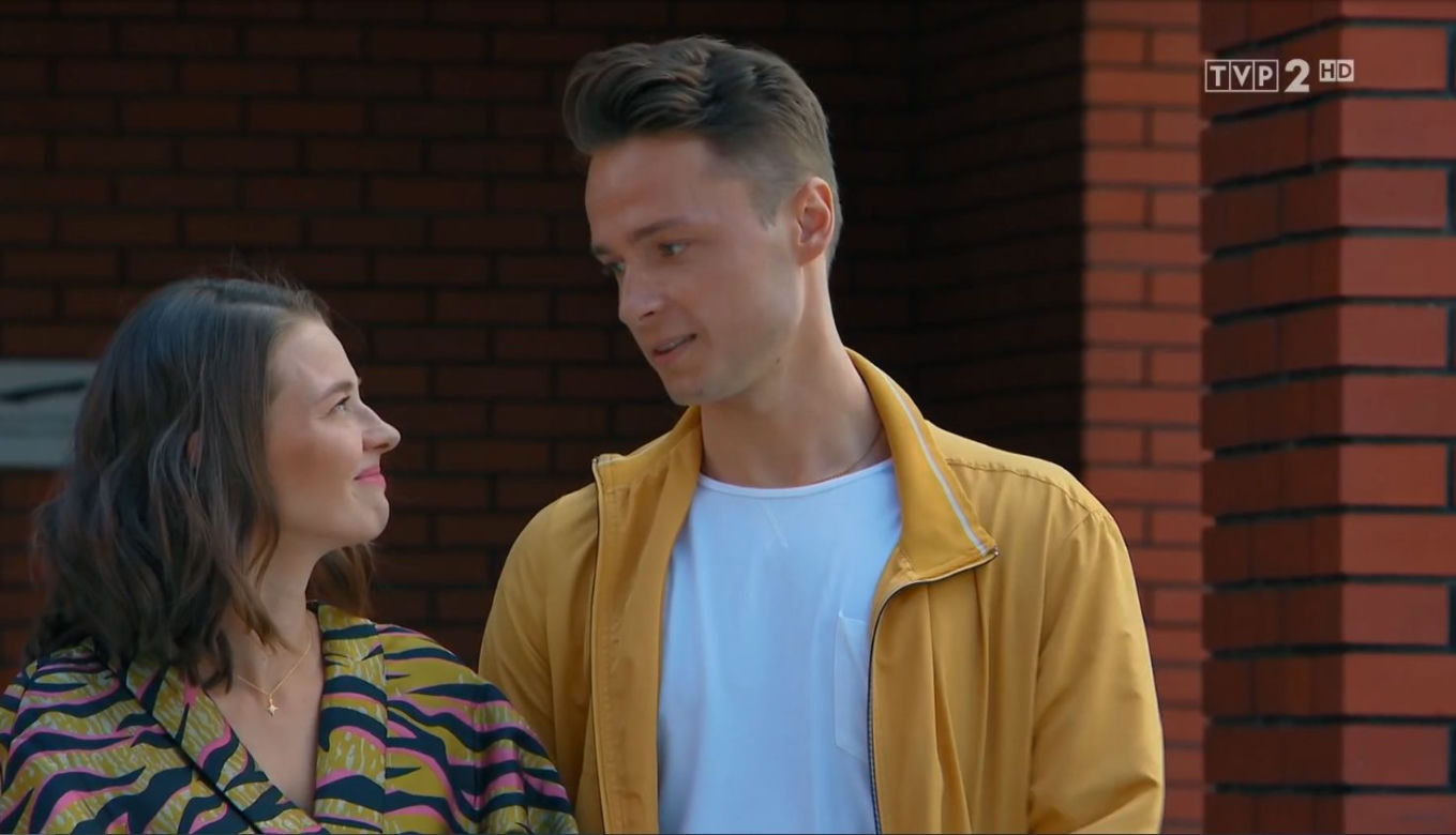 	Barwy szczęścia odc. 2353. Gabriela (Marta Juras), Józek (Patryk Pniewski)