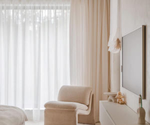 Wnętrze inspirowane Kolorem Roku Pantone 2026 Cloud Dancer