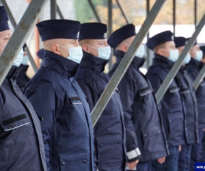 Nowi policjanci na Warmii i Mazurach. Ślubowało 45 funkcjonariuszy [ZDJĘCIA]