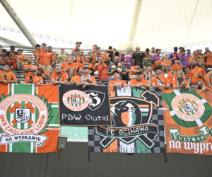 Legia Warszawa - Zagłębie Lubin: Zdjęcia kibiców