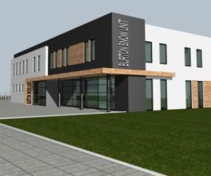 energooszczędny biurowiec z prefabrykatów, Chorzów