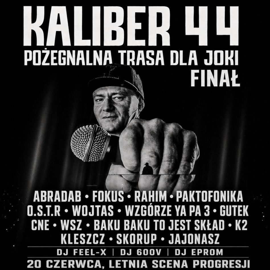 Wielki finał trasy „Hołd dla Joki” w Warszawie. Na scenie Fokus, Rahim, O.S.T.R. i plejada gwiazd polskiego hip-hopu