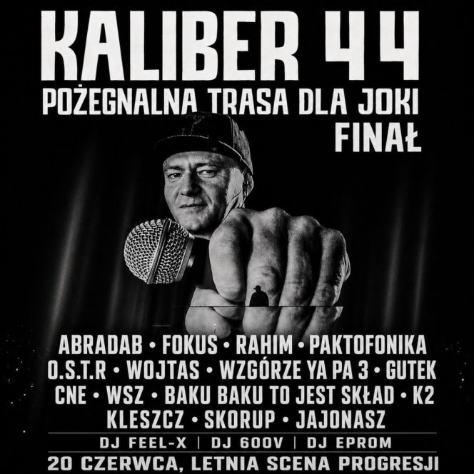 Wielki finał trasy „Hołd dla Joki” w Warszawie. Na scenie Fokus, Rahim, O.S.T.R. i plejada gwiazd polskiego hip-hopu