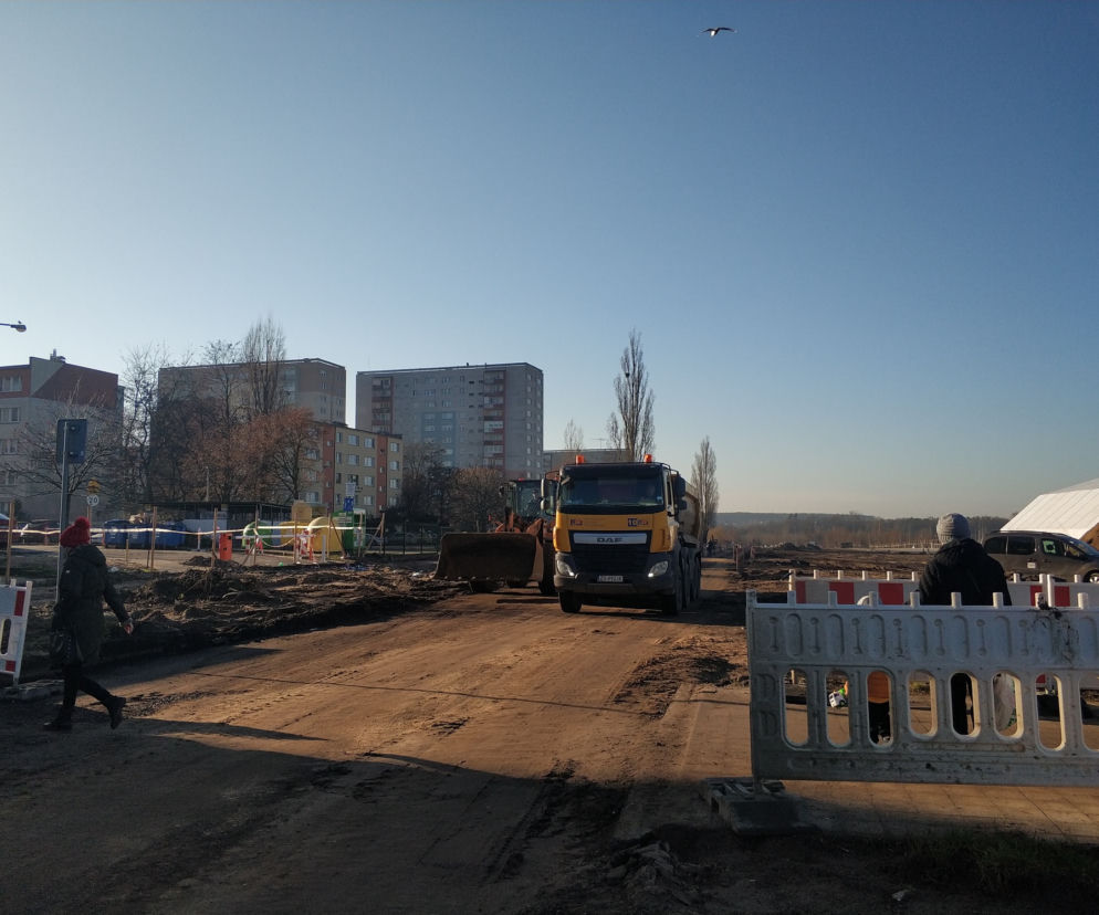 Przebudowa ul. Szafera - styczeń 2020