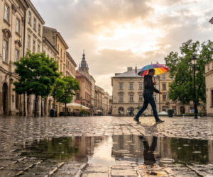 Umiarkowana pogoda w Polsce. Deszcz i temperatura do 25 stopni
