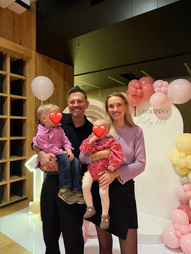 Krzysztof Ibisz świętuje 1. urodziny córki