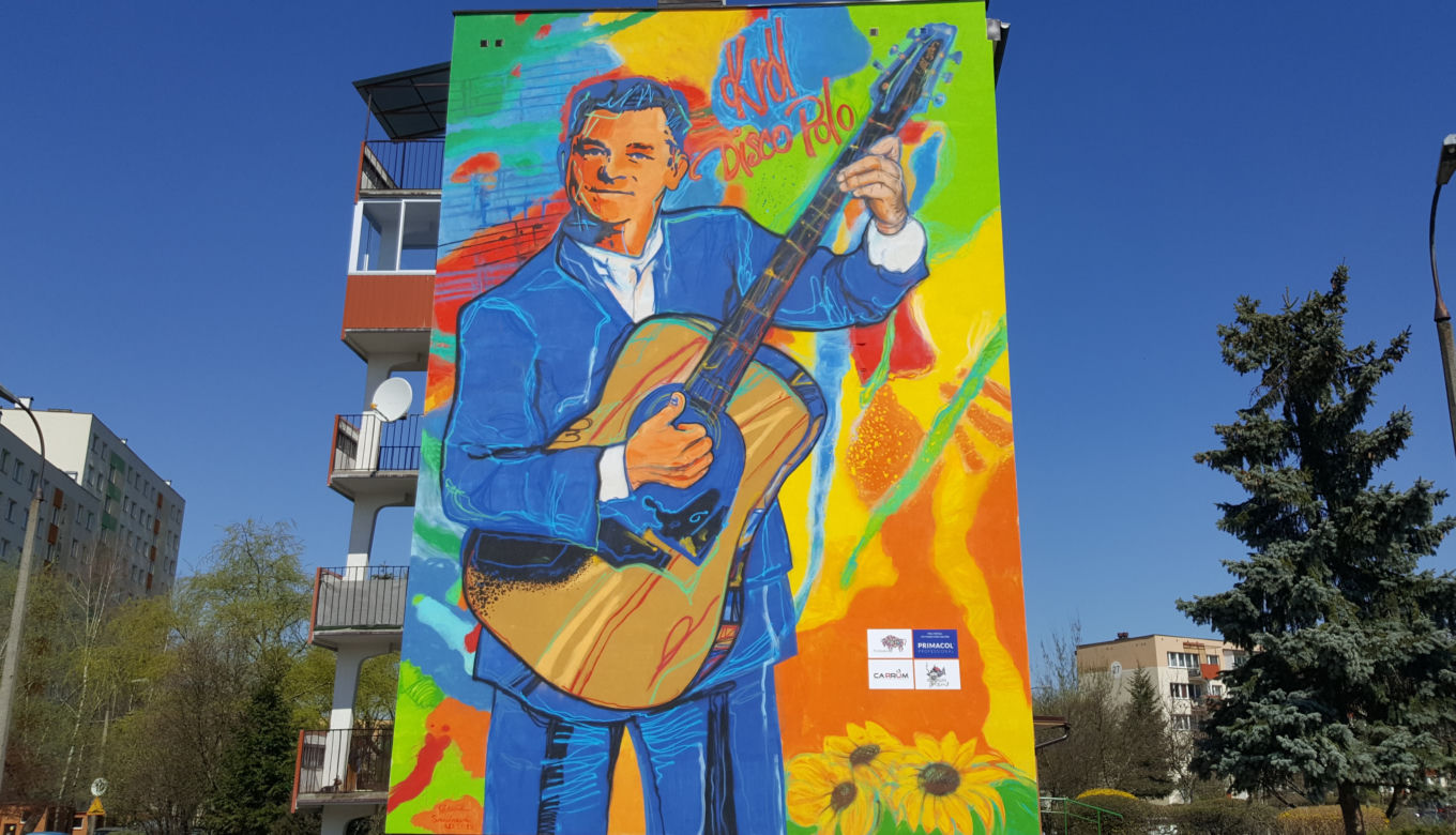 Mural Zenka Martyniuka wreszcie gotowy i oficjalnie otwarty. Król disco polo: "Jestem szczęśliwy" [ZDJĘCIA, WIDEO]