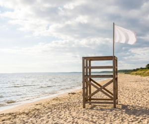 Sinice Chłopy. Czy w Chłopach można się kąpać 15.08? Flaga, warunki pogodowe