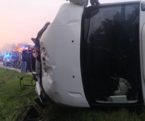 Utrudnienia na DK94 w Małopolsce: Przewrócona ciężarówka blokuje ruch