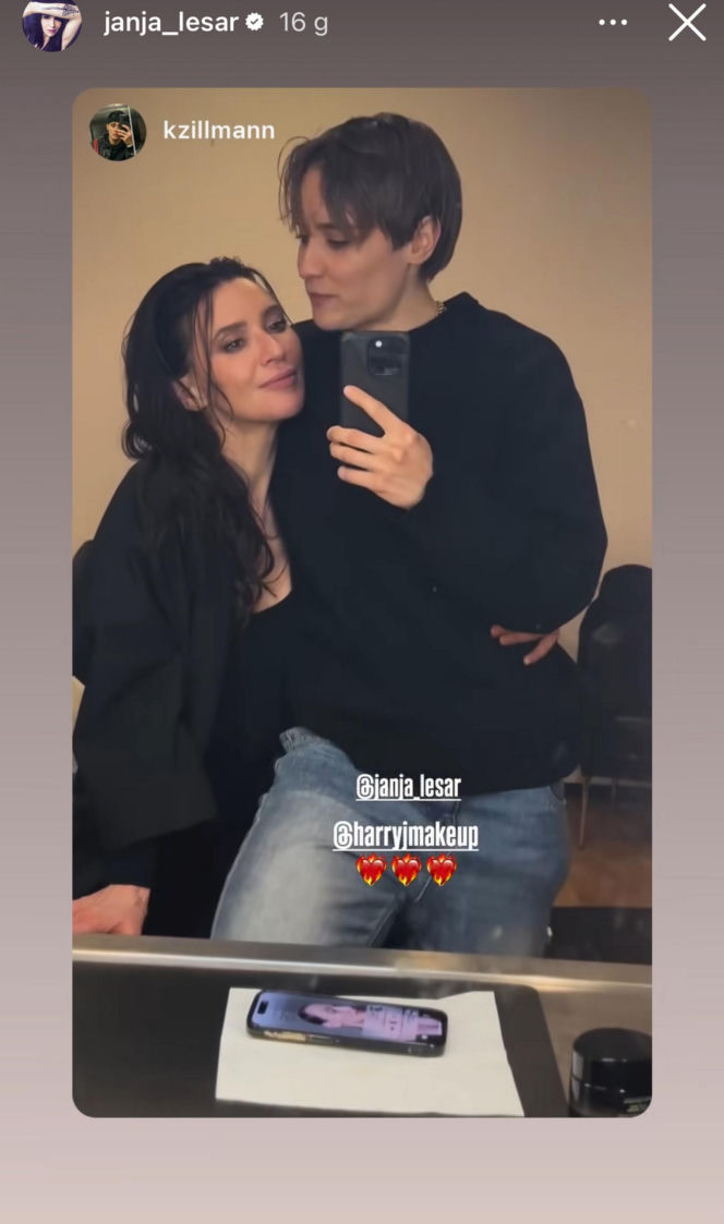 Janja Lesar i Katarzyna Zillmann w gorącym wideo