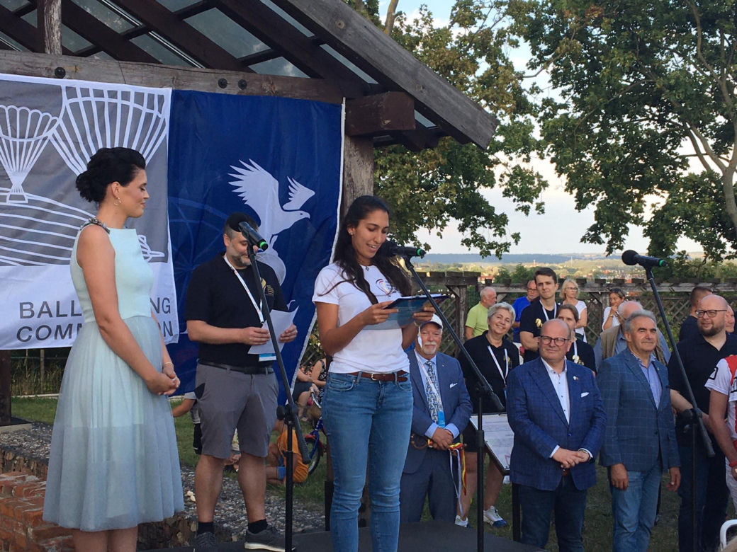 Parada z okazji otwarcia Balonowych Mistrzostw Świata Juniorów w Grudziądzu
