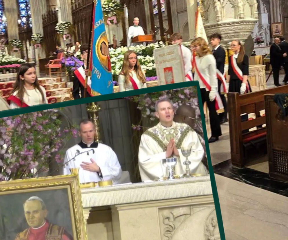 Piękne słowa o papieżu Polaku na Manhattanie. Arcybiskup wzruszył Polonię