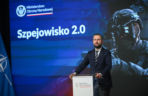 Szef MON Władysław Kosiniak-Kamysz podczas konferencji Szpejowisko 2.0 w siedzibie Dowództwa Wojsk Obrony Terytorialnej w Zegrzu