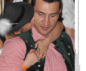 Władymir Kliczko i Hayden Panettiere