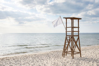 Sinice Mechelinki. Czy w Mechelinkach można się kąpać 14.07? Flaga, warunki pogodowe