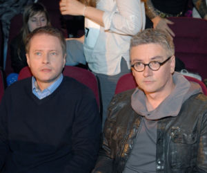 Artur Żmijewski i Artur Orzech