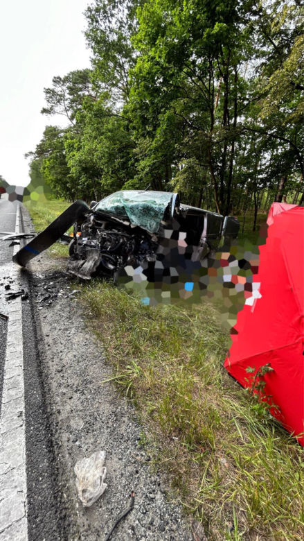 Tragiczny wypadek w Cierpicach pod Toruniem. Nie żyje 36-latek