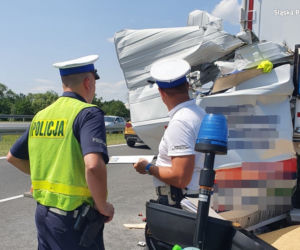 Śląskie: Tragiczny wypadek na autostradzie A4. Bus zderzył się z ciężarówką, nie żyje jedna osoba