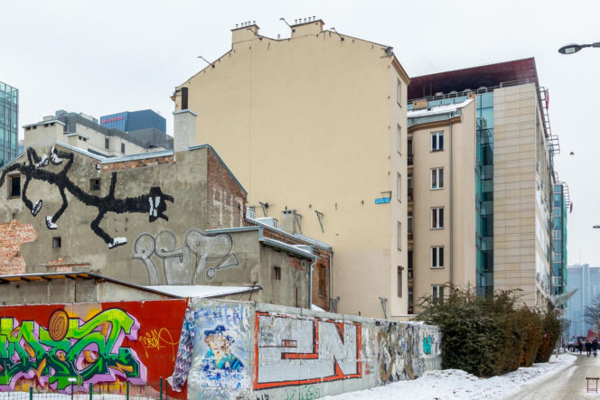 Rejon ulicy Prostej 70 w Warszawie