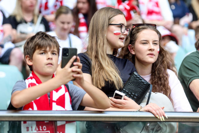 Polska - Ukraina. Tłumy kibiców na trybunach. Znajdź się na zdjęciu!