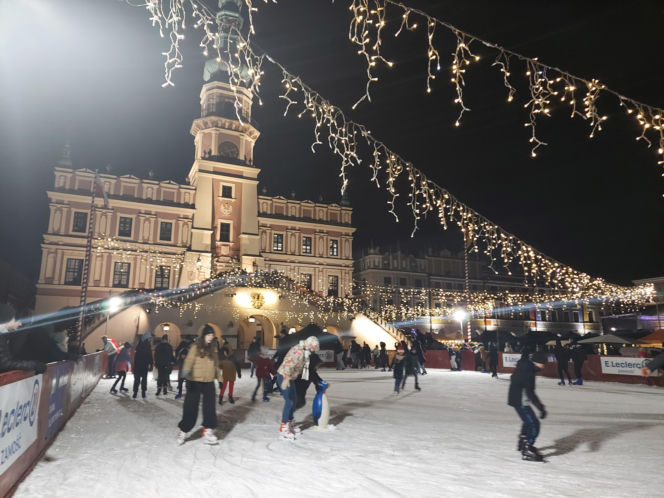 lodowisko w Zamościu 2024