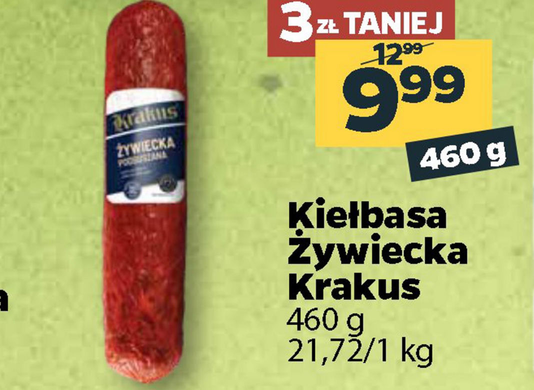 kiełbasa żywiecka 9,99 zł