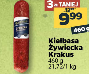 kiełbasa żywiecka 9,99 zł