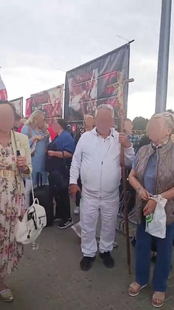 Różaniec przed szpitalem w Lublinie