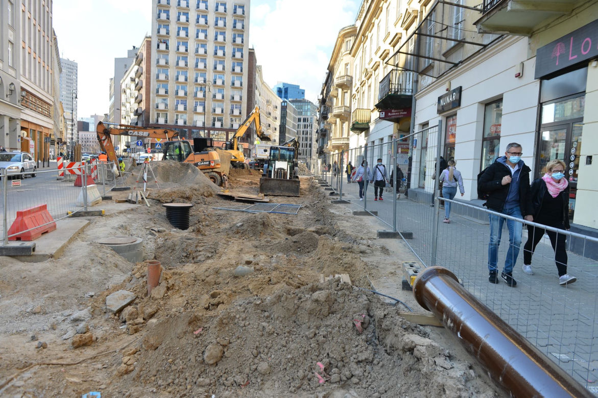 Remont Placu Pięciu Rogów