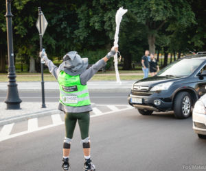 4. Nightskating Białystok. Przejazd filmowy