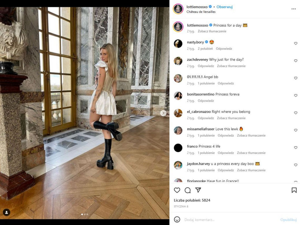 Lottie Moss znalazła miłość! Pokochał modelkę z tatuażem na twarzy