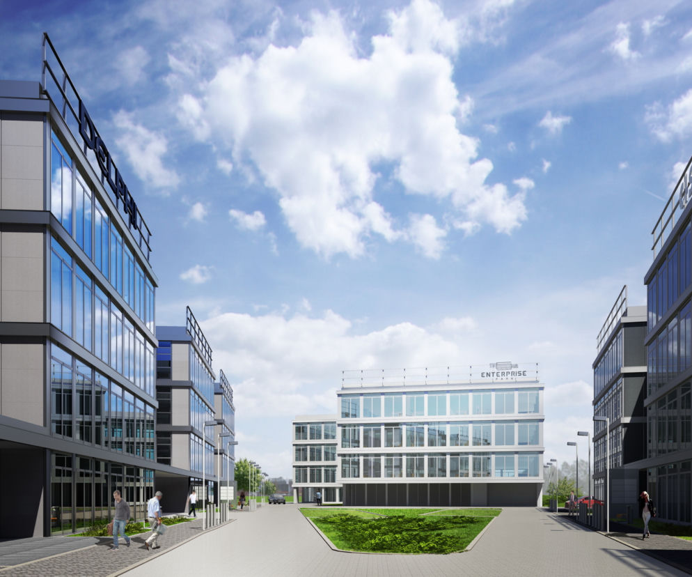 III etap budowy Enterprise Park w Krakowie