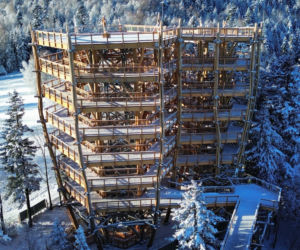 Wieża skolnity w Wiśle