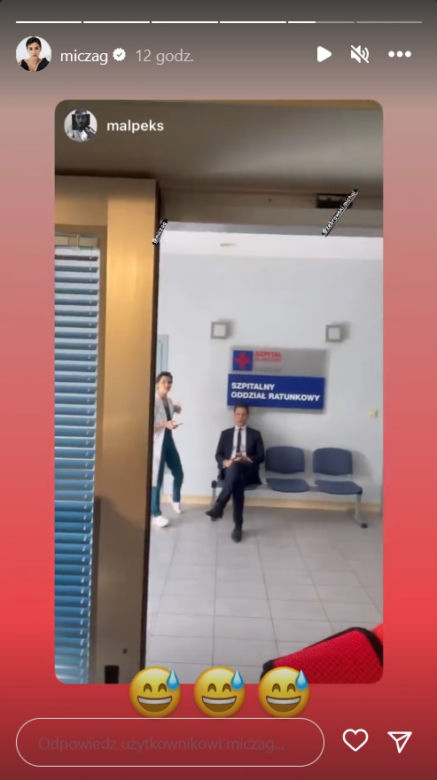 Na dobre i na złe po wakacjach 2023. Blanka (Pola Gonciarz), Andrzej Falkowicz (Michał Żebrowski)
