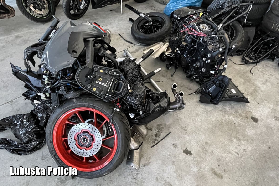 Kradli motocykle na potęgę