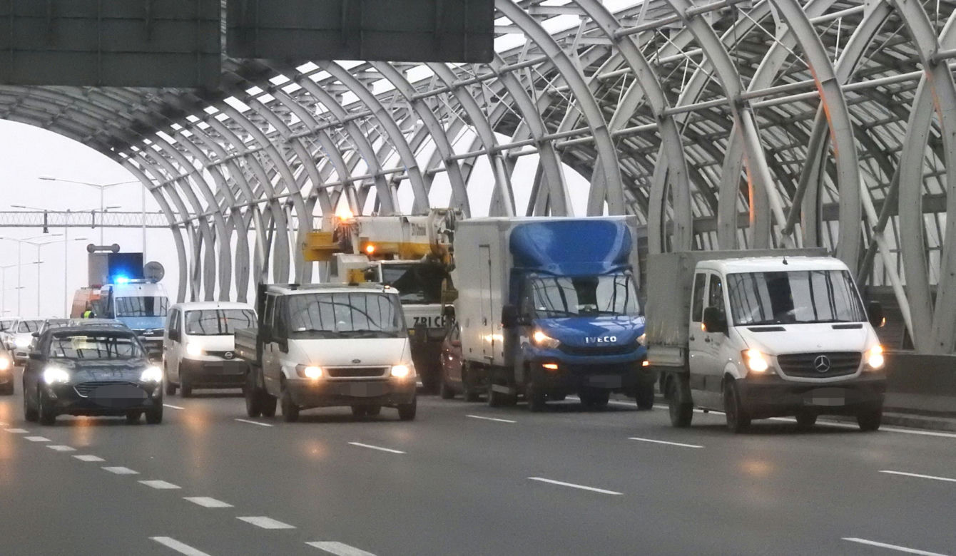 Potężny karambol na Łabiszyńskiej