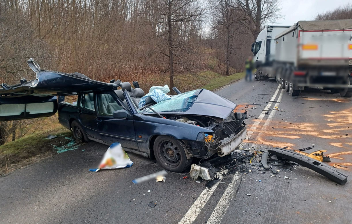 Wypadek przy ul. Bałtyckiej w Olsztynie