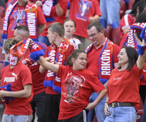 Kibice na finale Pucharu Polski: Górnik - Raków