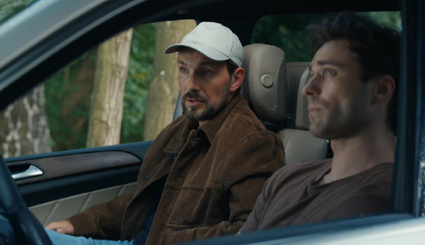 Barwy szczęścia, odcinek 3306. Kodur (Oskar Stoczyński), Cezary (Marcel Opaliński)