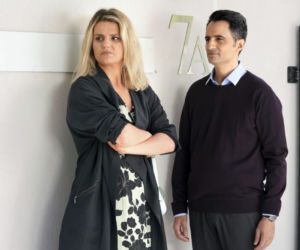 Barwy szczęścia, odcinek 2312, Stawicki (Piotr Borowski), Aneta (Zofia Zborowska)