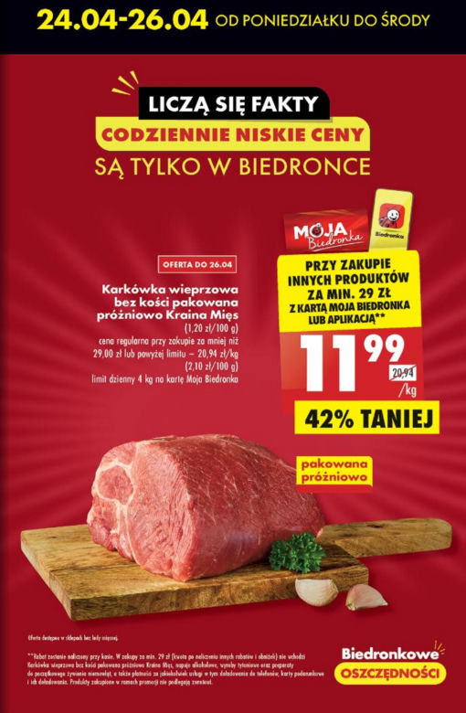 Majówka w Biedronce