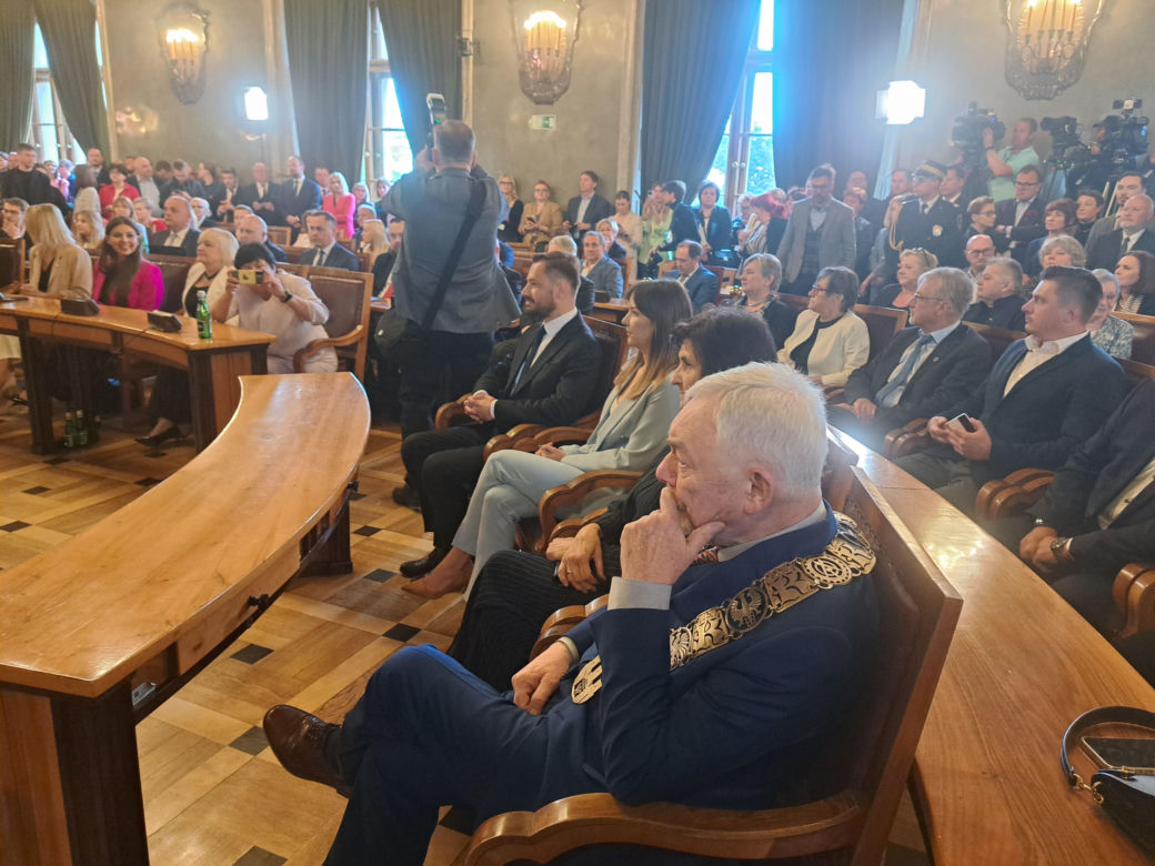 Zaprzysiężenie Aleksandra Miszalskiego na prezydenta miasta Krakowa oraz radnych IX kadencji